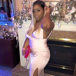 House Of CB Nude/Pink Dress